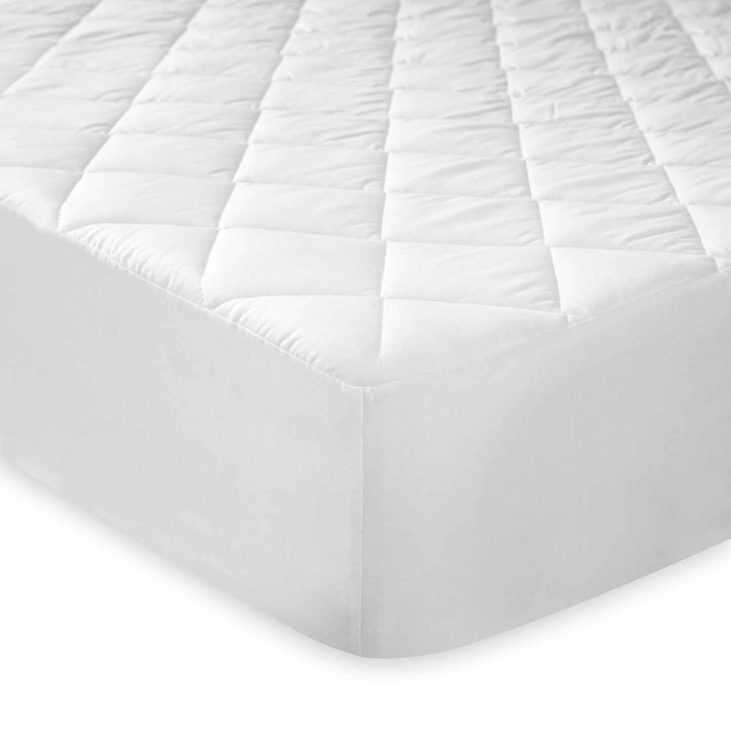 Bianca Temperature Controlling TENCEL™ Lyocell Mattress Protector in White