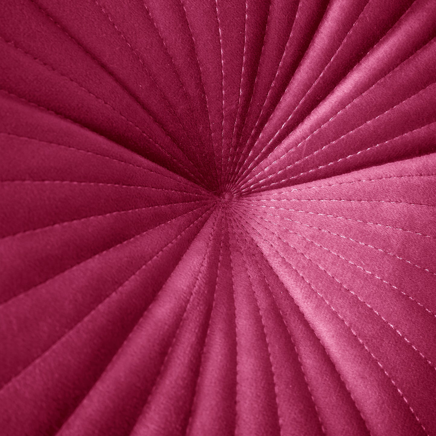 Round Soft Touch Cushion in Hot Pink by Catherine Lansfield