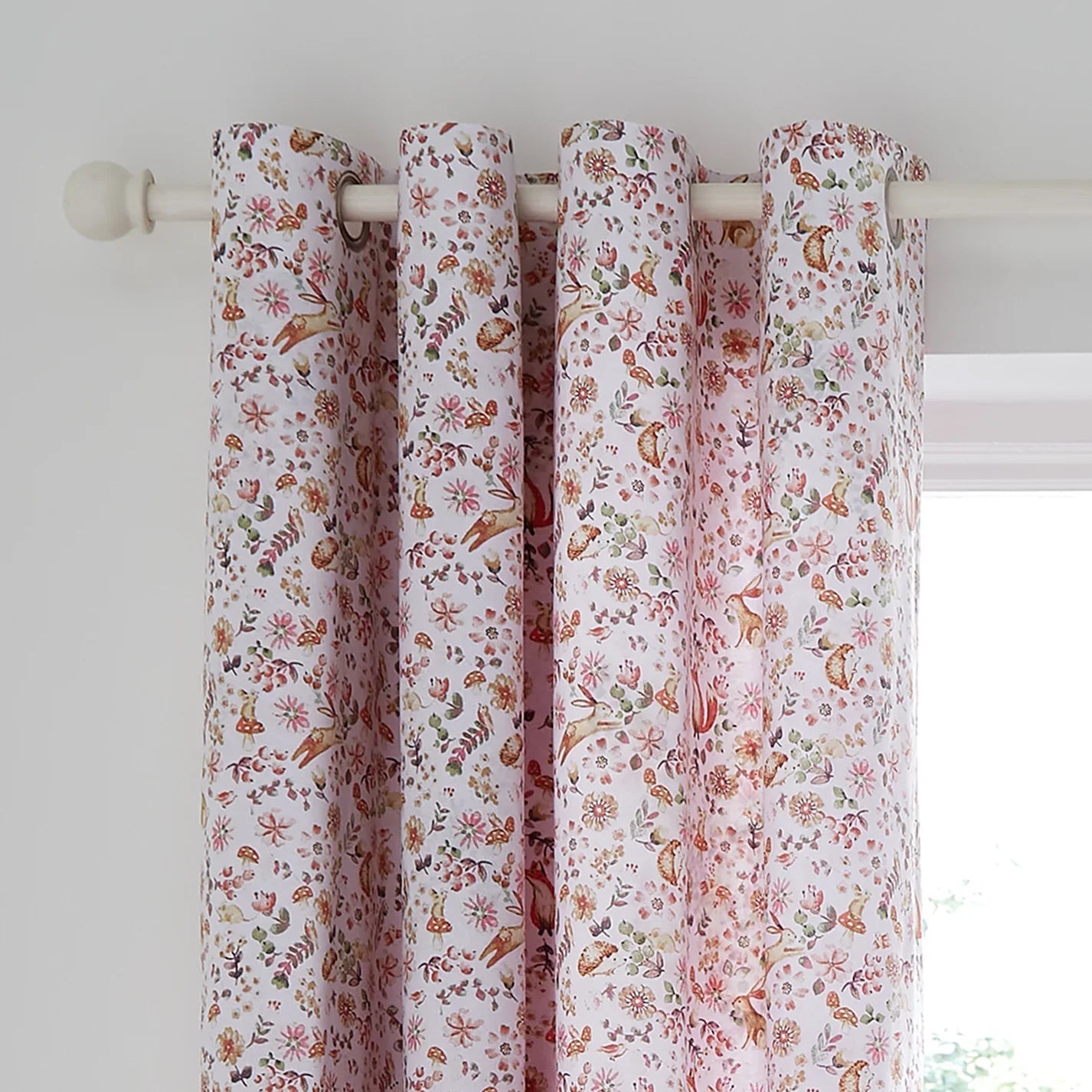 Enchanted Butterfly Eyelet Curtains by Catherine Lansfield kids