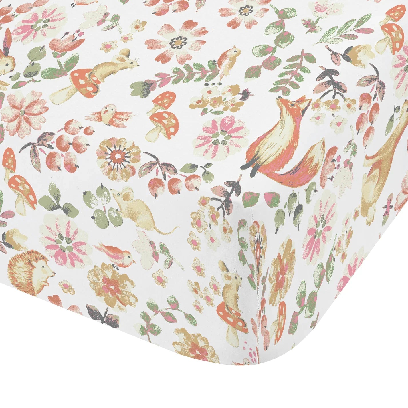 Enchanted Butterfly Fitted Sheet by Catherine Lansfield kids