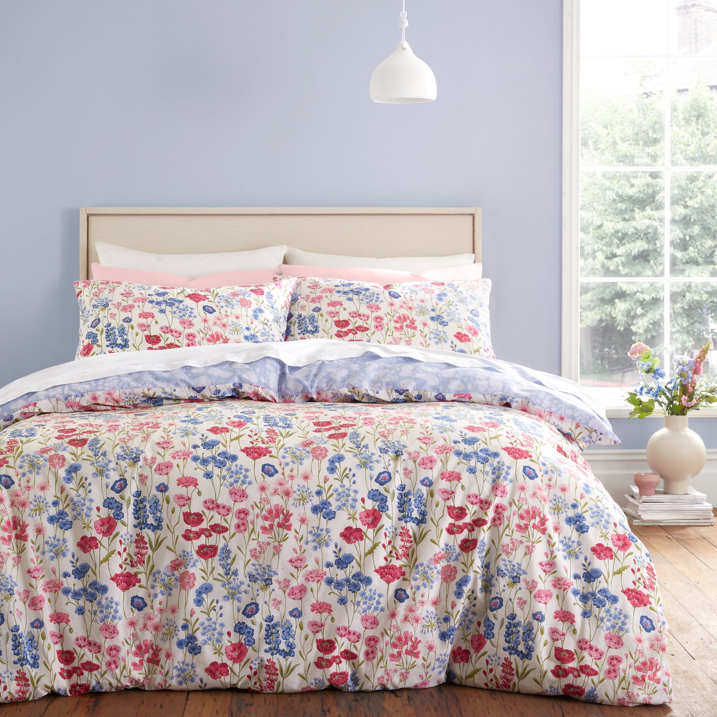 Olivia Floral Duvet Cover Set by Bianca