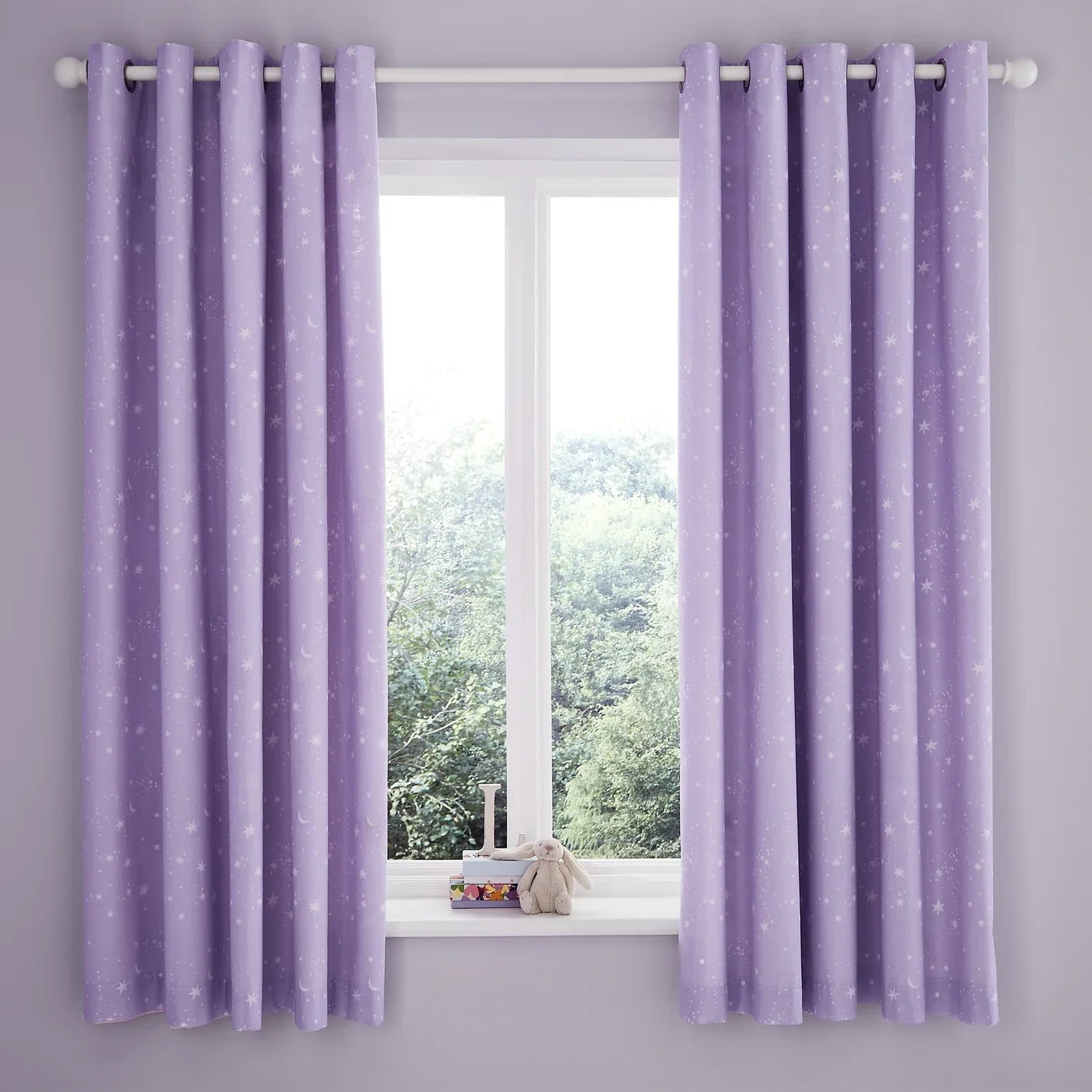 Dancing Fairies Eyelet Curtains by Catherine Lansfield Kids