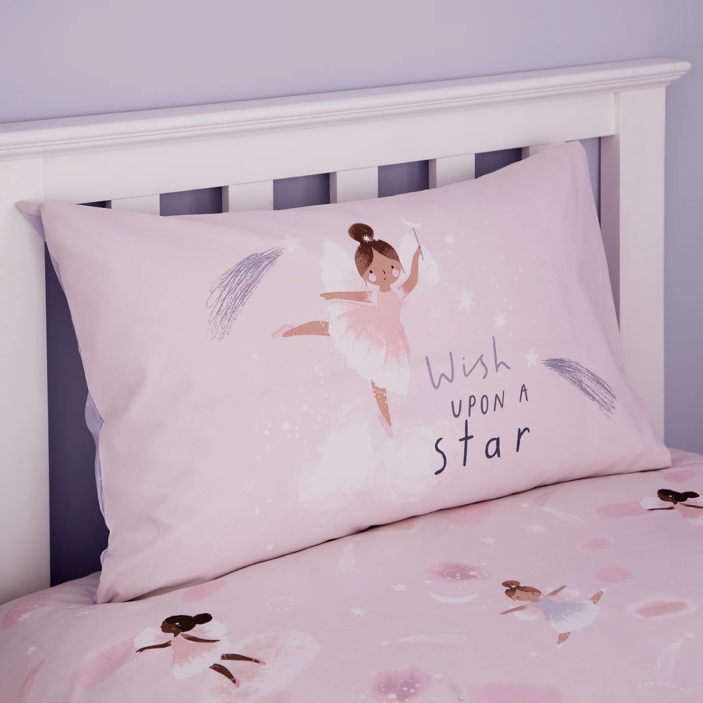 Dancing Fairies Duvet Cover Set by Catherine Lansfield Kids