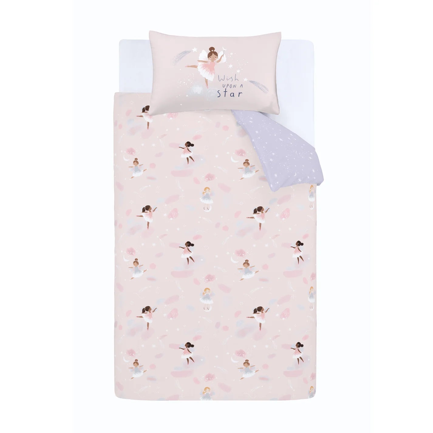 Dancing Fairies Duvet Cover Set by Catherine Lansfield Kids