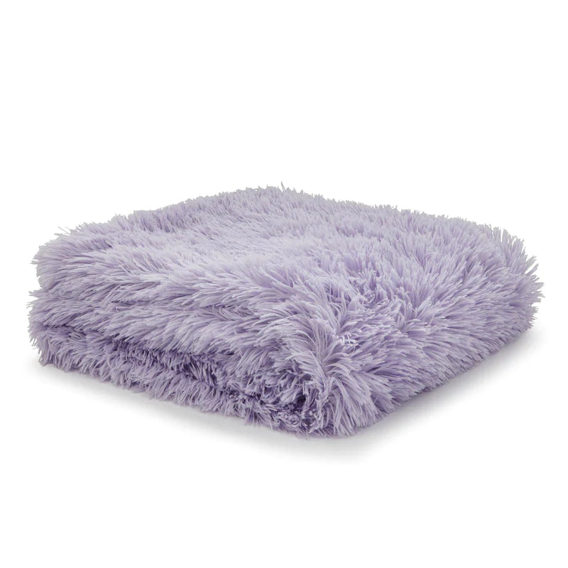 Cuddly Deep Pile Throw Heather