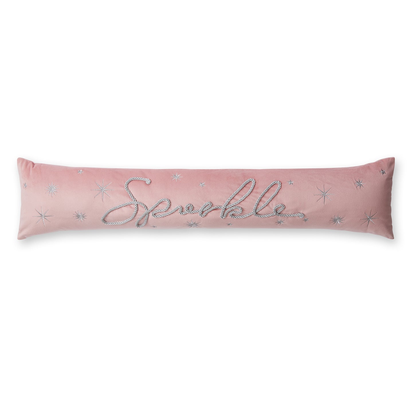 Christmas Sparkle Door Draught Excluder Pink by Catherine Lansfield