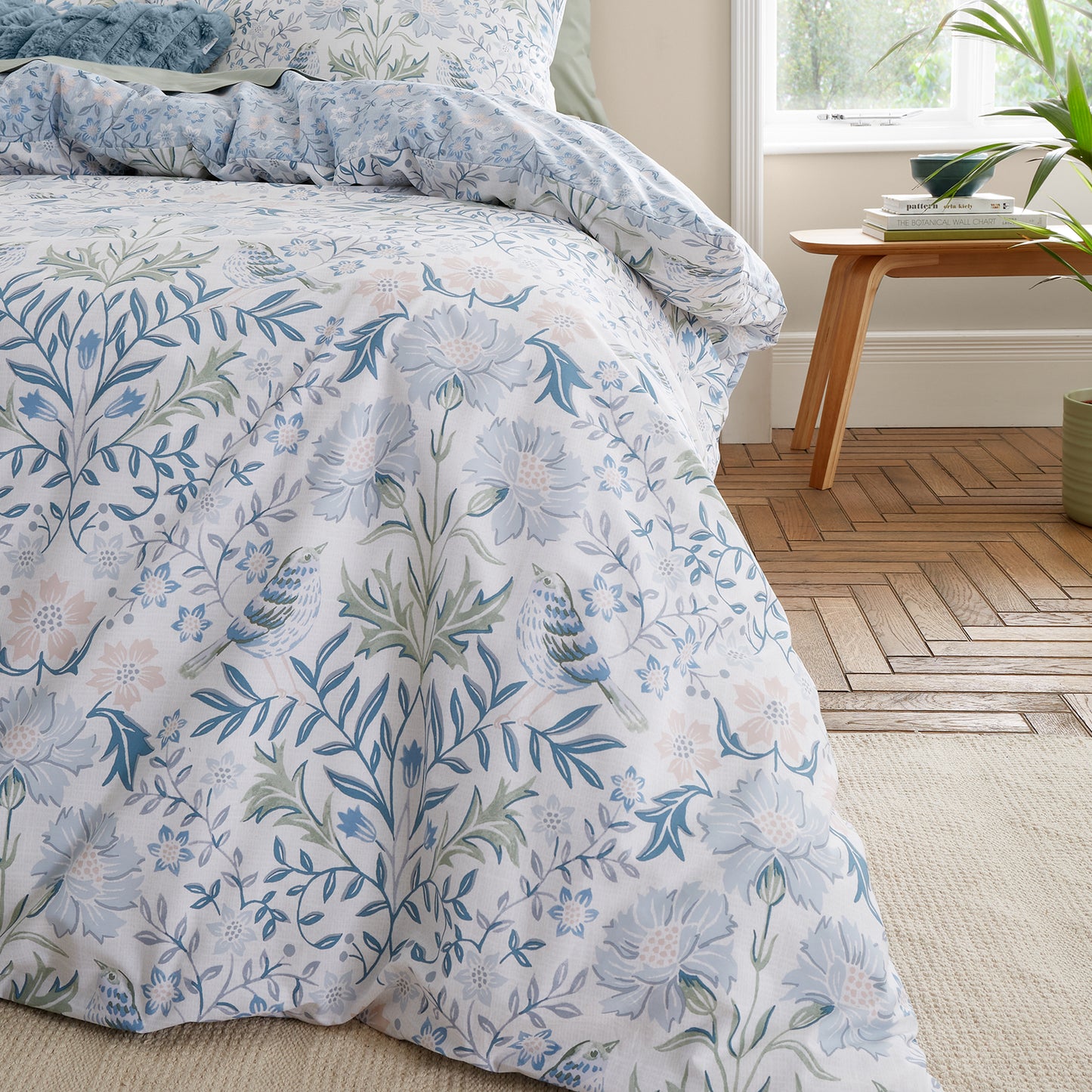 Hedgerow Hopper Duvet Cover Set by Bianca