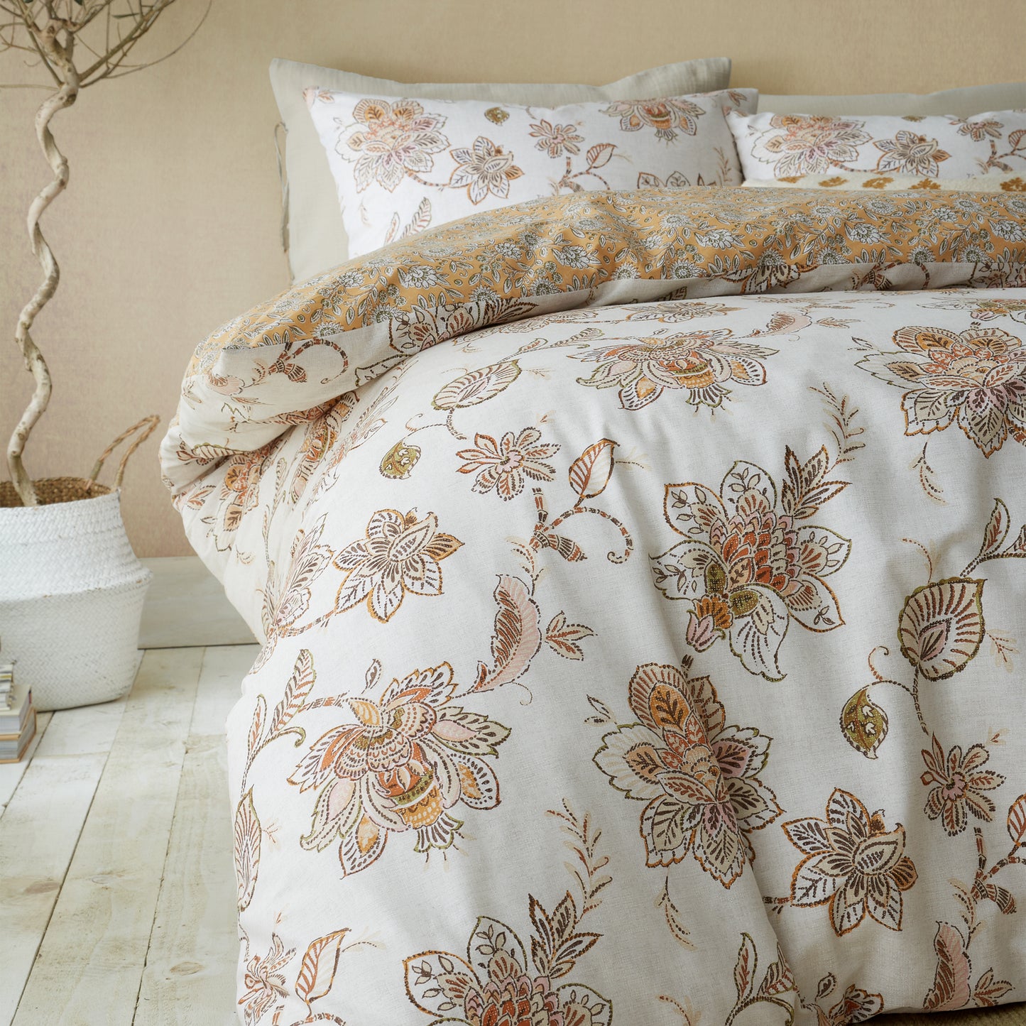 Sahara Floral Duvet Cover Set by Pineapple Elephant