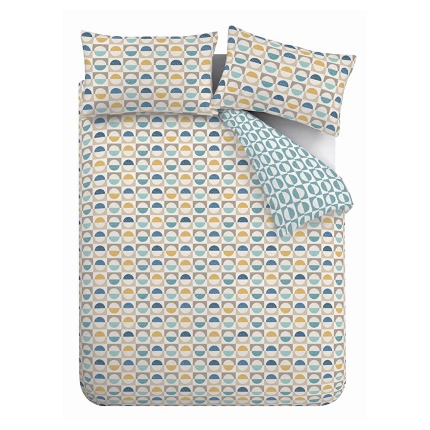 Hans Retro Spot Duvet Cover Set by Bianca