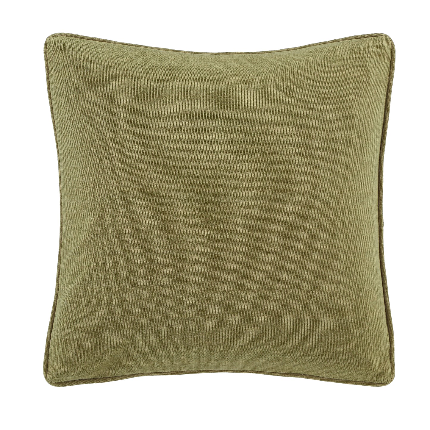 Wilson Velvet Filled Cushion in Olive by Catherine Lansfield