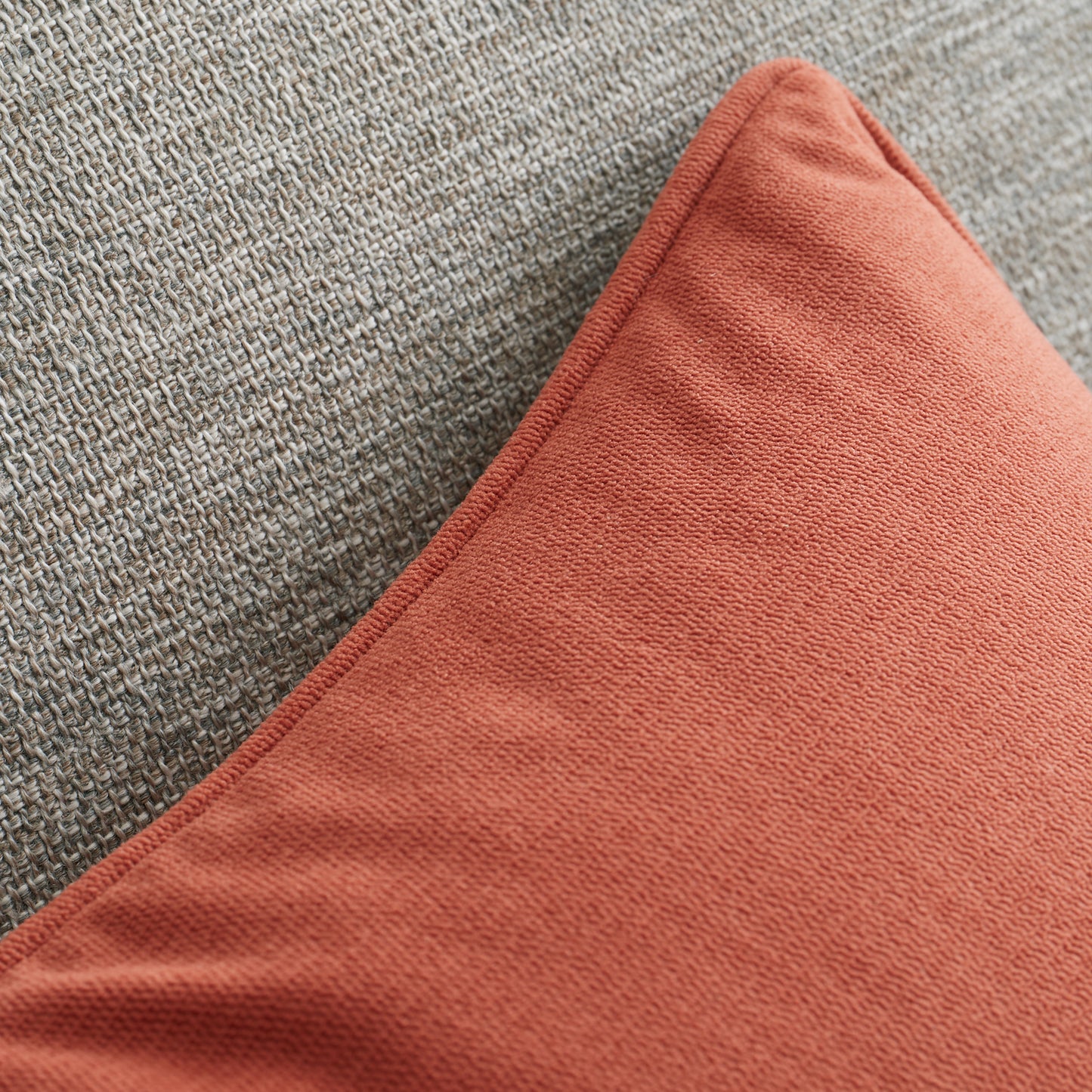 Wilson Velvet Filled Cushion in Terracotta by Catherine Lansfield