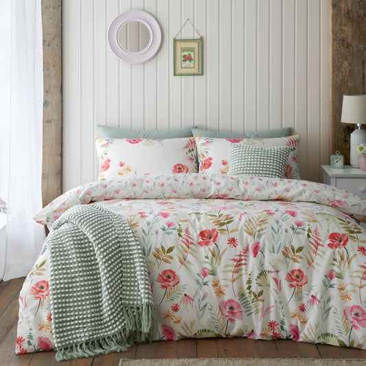 Ella Poppy Duvet Cover Set by Catherine Lansfield