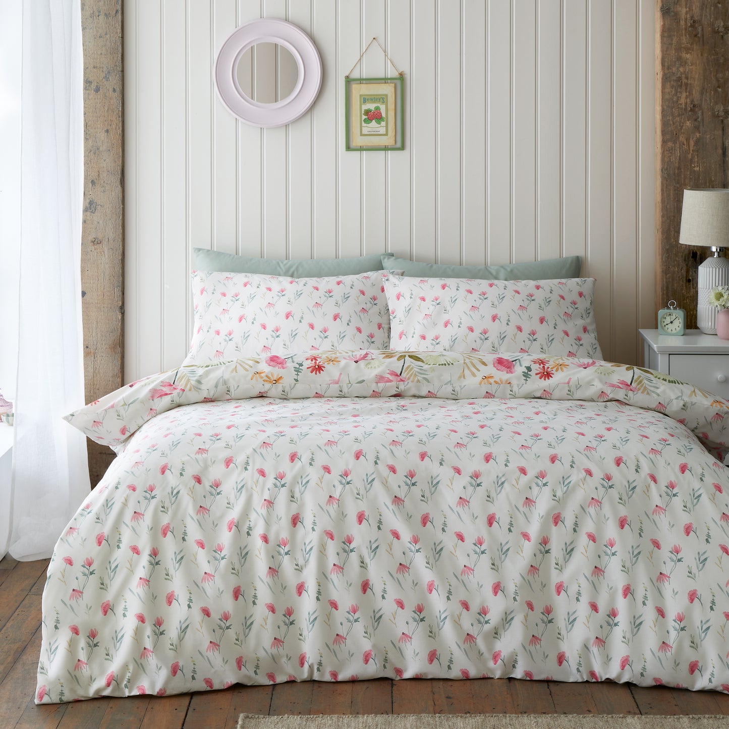 Ella Poppy Duvet Cover Set by Catherine Lansfield