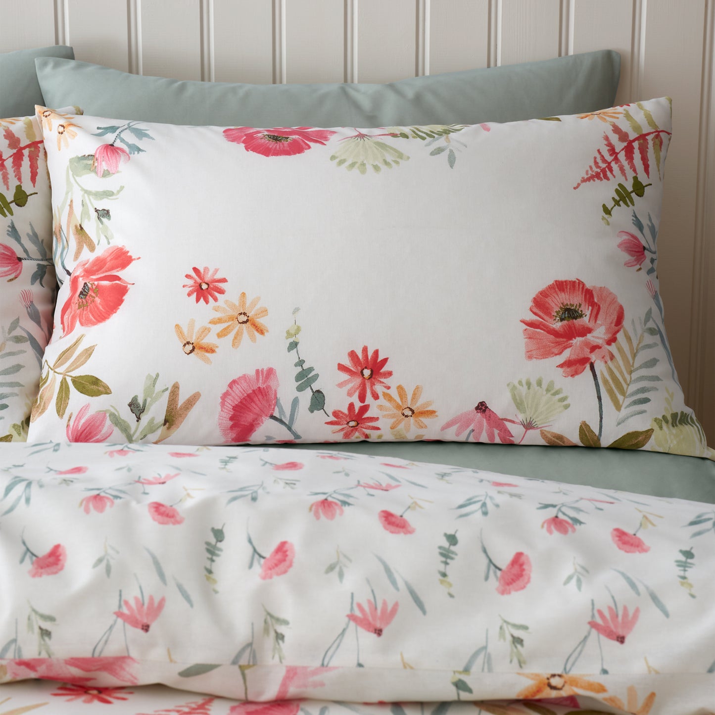 Ella Poppy Duvet Cover Set by Catherine Lansfield