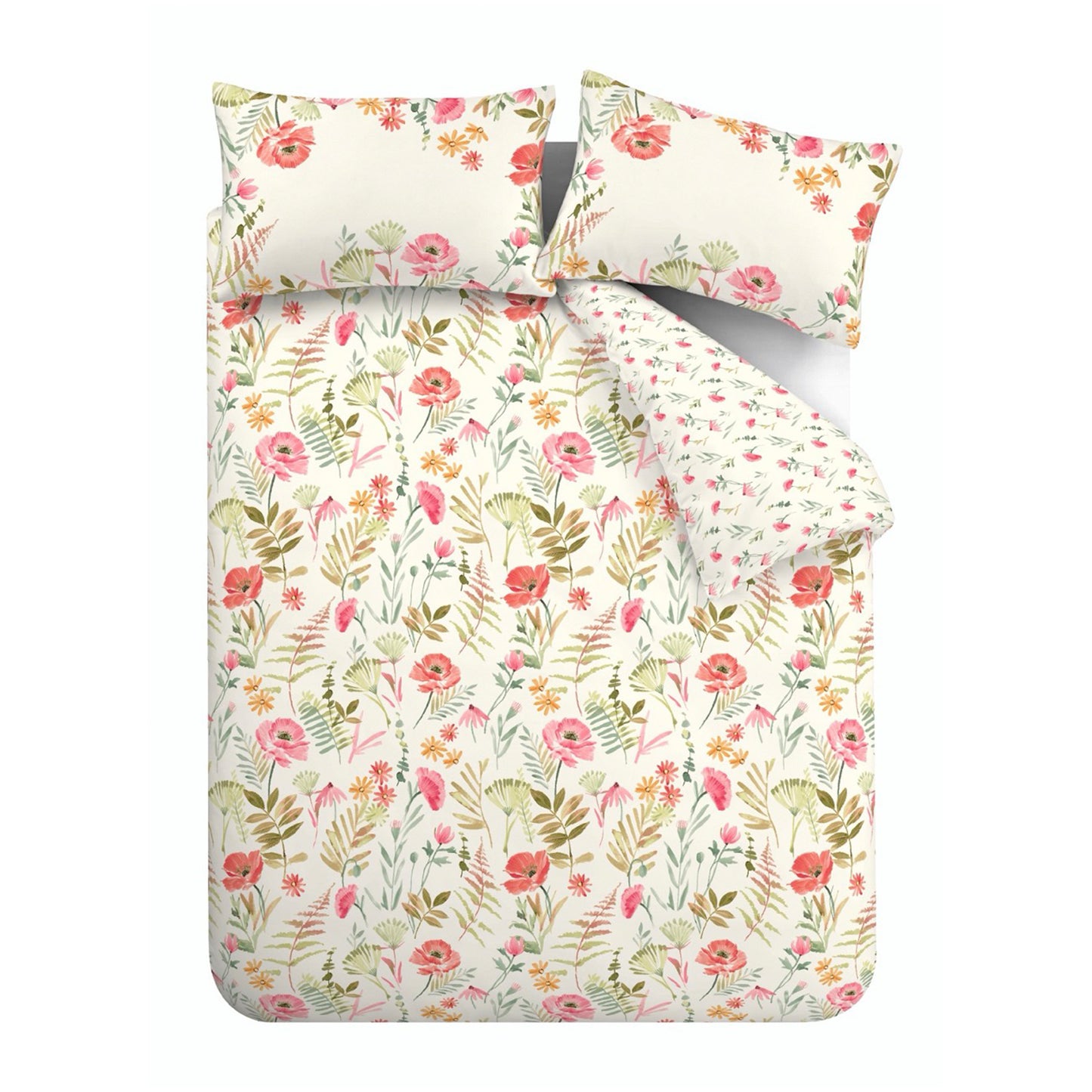 Ella Poppy Duvet Cover Set by Catherine Lansfield