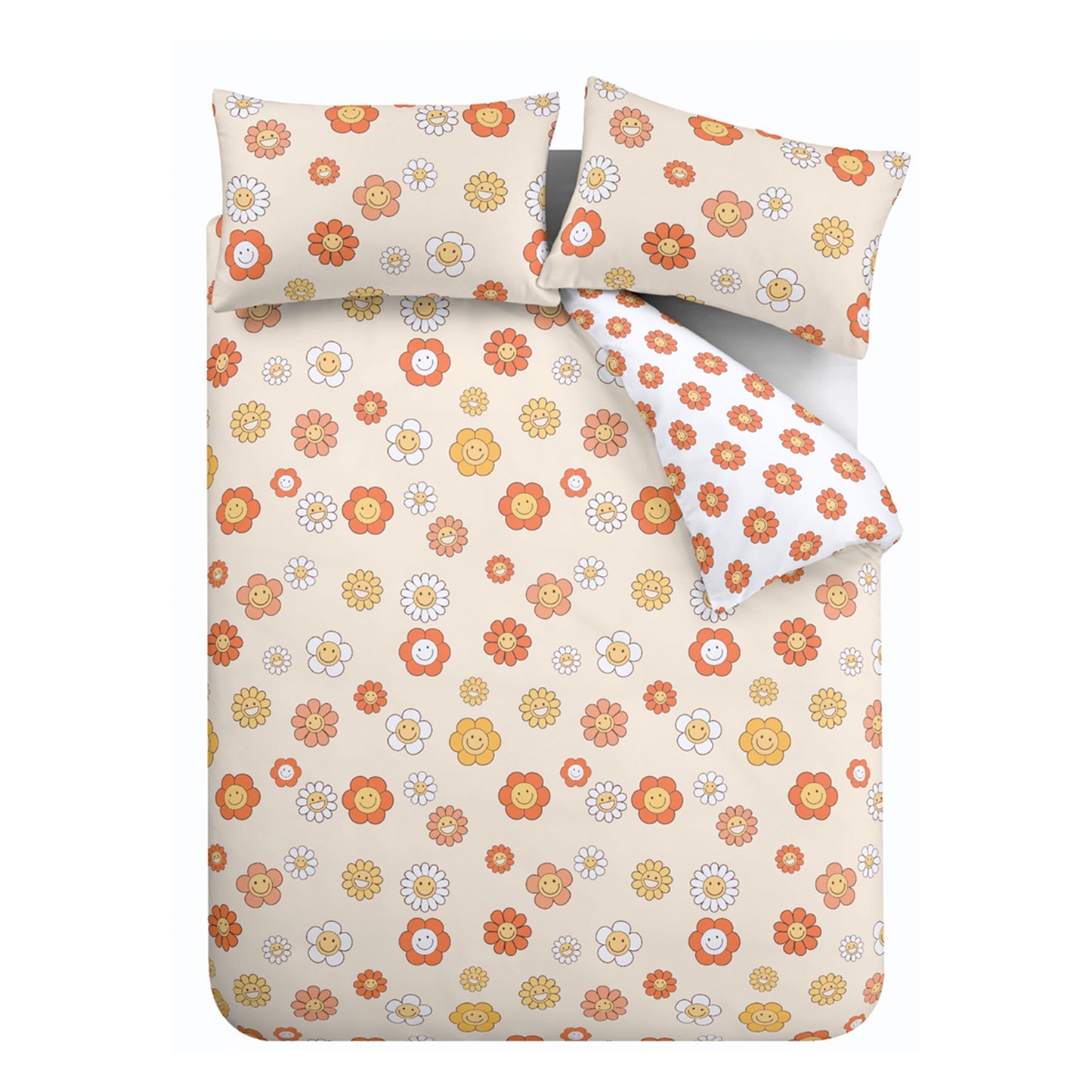 Groovy Floral Reversible Duvet Cover Set by Sassy B