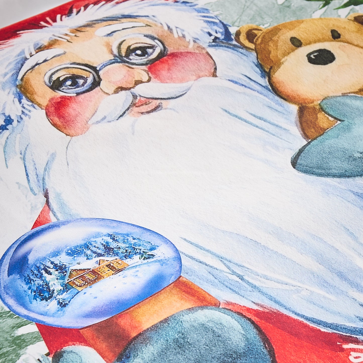 Christmas Retro Santa Reversible Duvet Cover Set by Catherine Lansfield