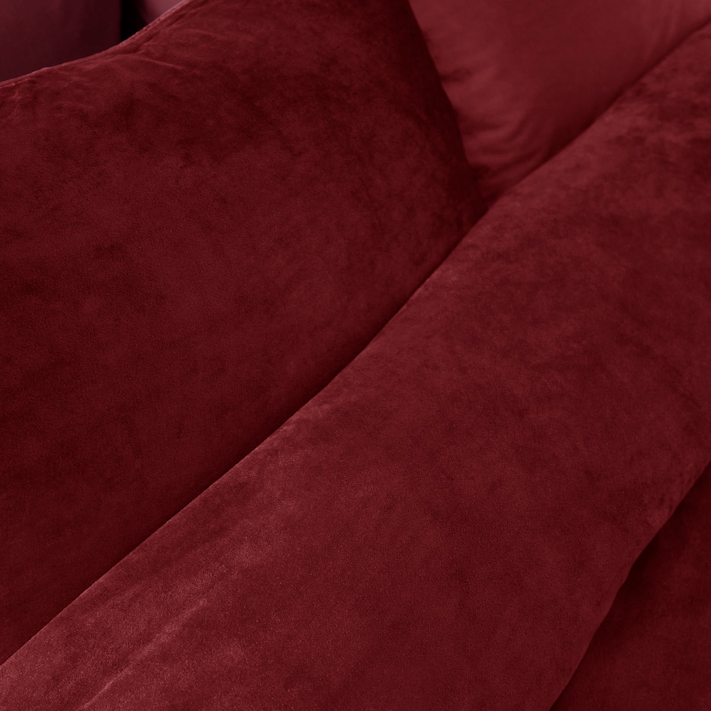 Kingsley Soft Matt Velvet Duvet Cover Set in Raspberry by Catherine Lansfield