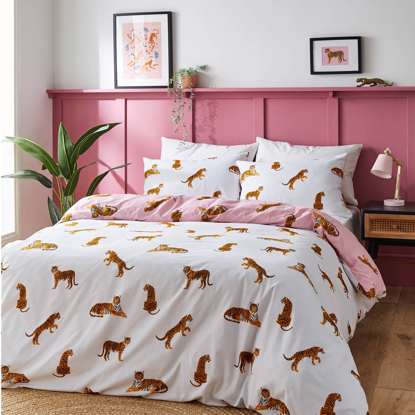 Tiger Reversible Duvet Cover Set by Sassy B