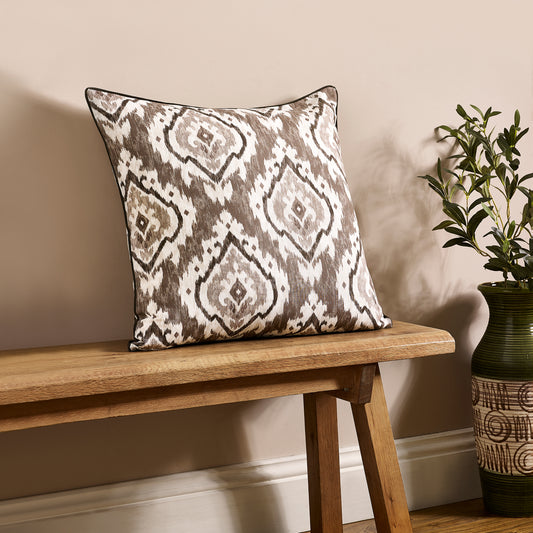 Suri Geo Cushion in Natural by Pineapple Elephant
