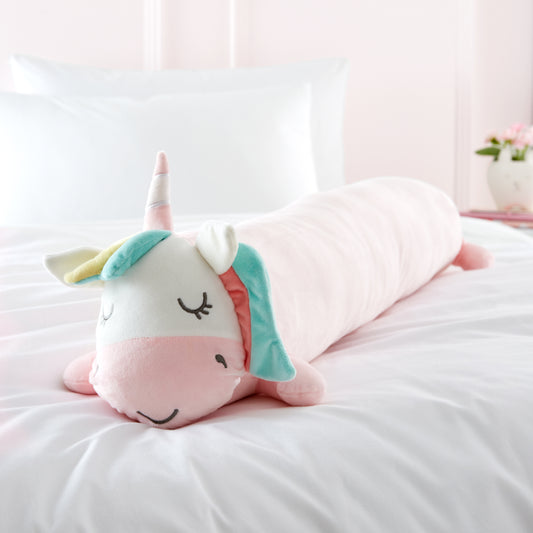 Cuddle Friends Unicorn Large 3D Cushion Pink by Catherine lansfield