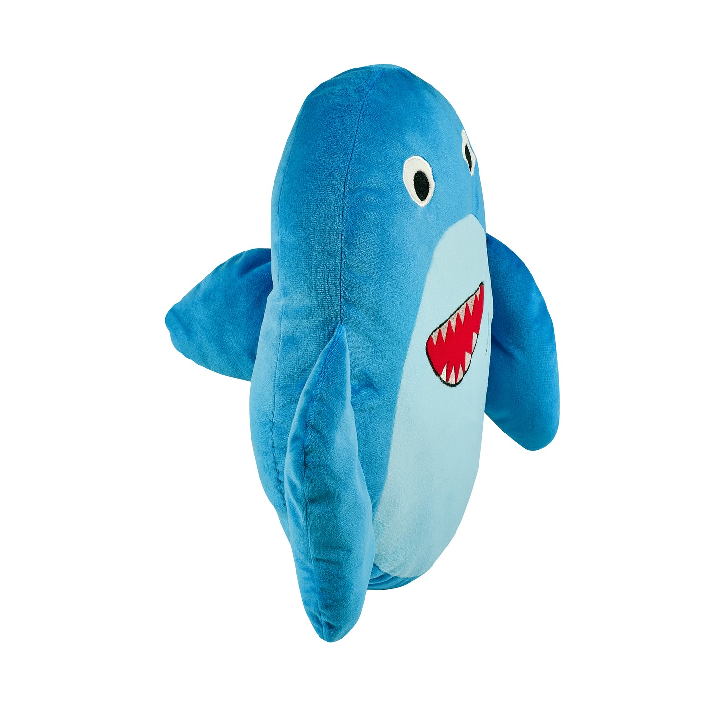 Sheldon the Shark 3D Shaped Cushion in Navy Blue by Catherine Lansfield Kids