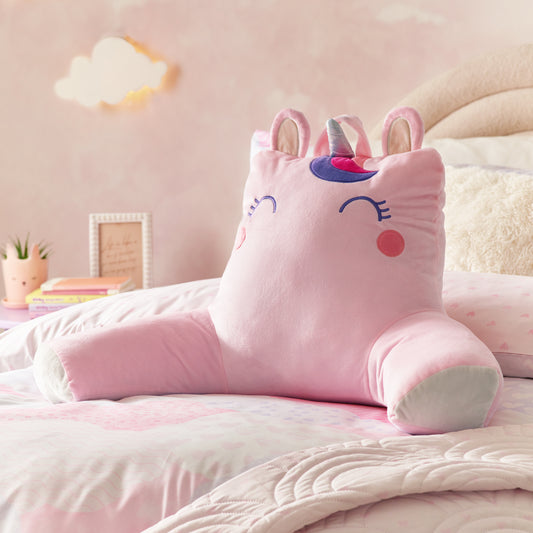 Sparkle Unicorn Cuddle Cushion Back Rest by Catherine Lansfield Kids