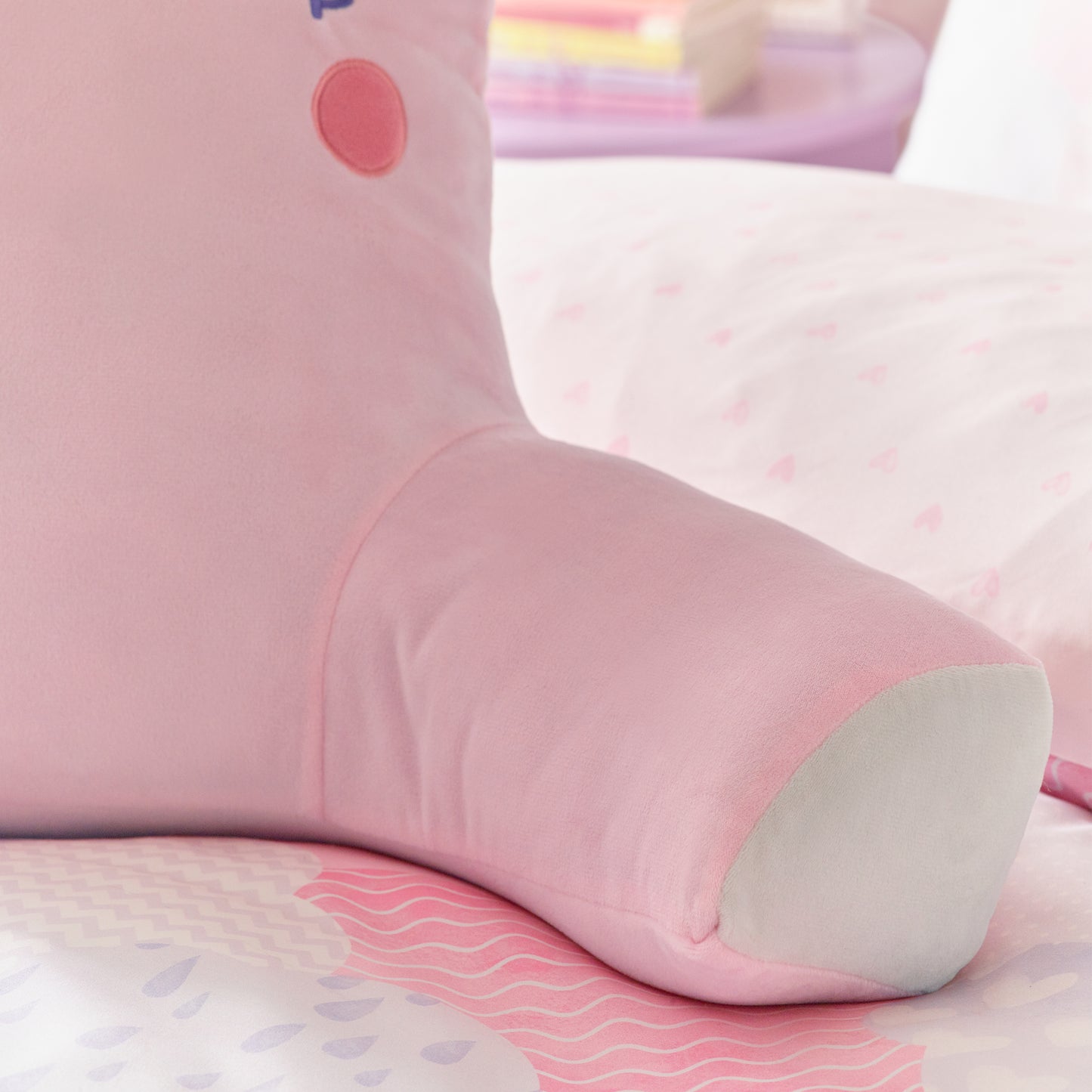 Sparkle Unicorn Cuddle Cushion Back Rest by Catherine Lansfield Kids