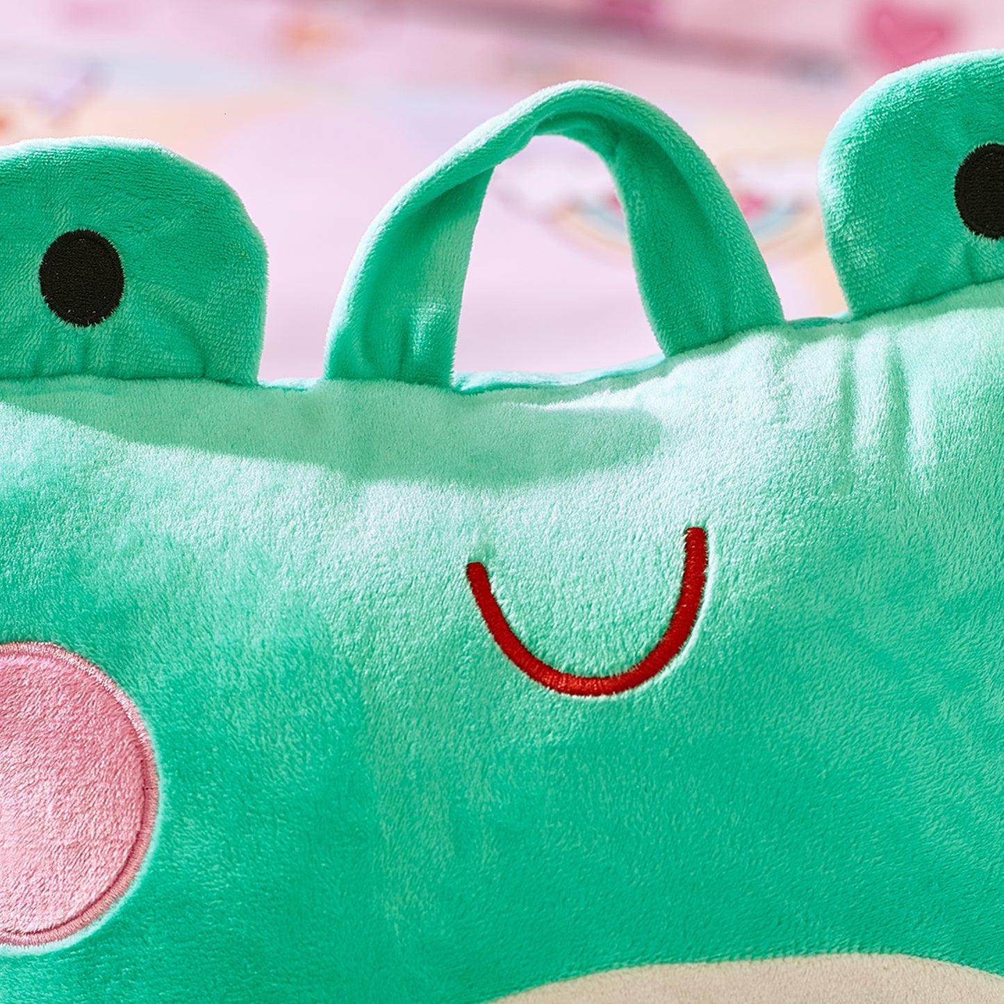 Fran the Frog Cuddle Cushion Back Rest by Catherine Lansfield Kids