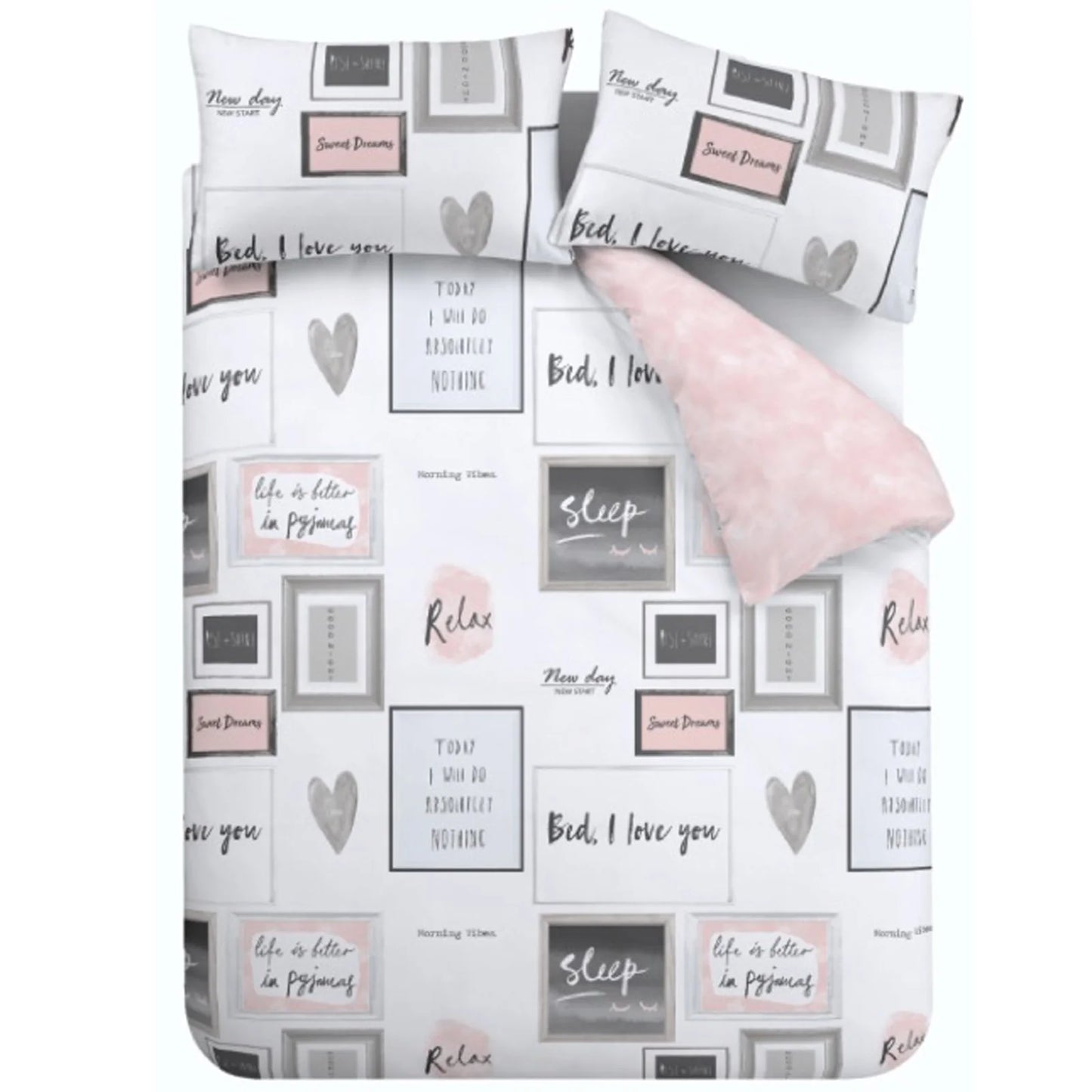 Sleep Dreams Duvet Cover Set by Catherine Lansfield