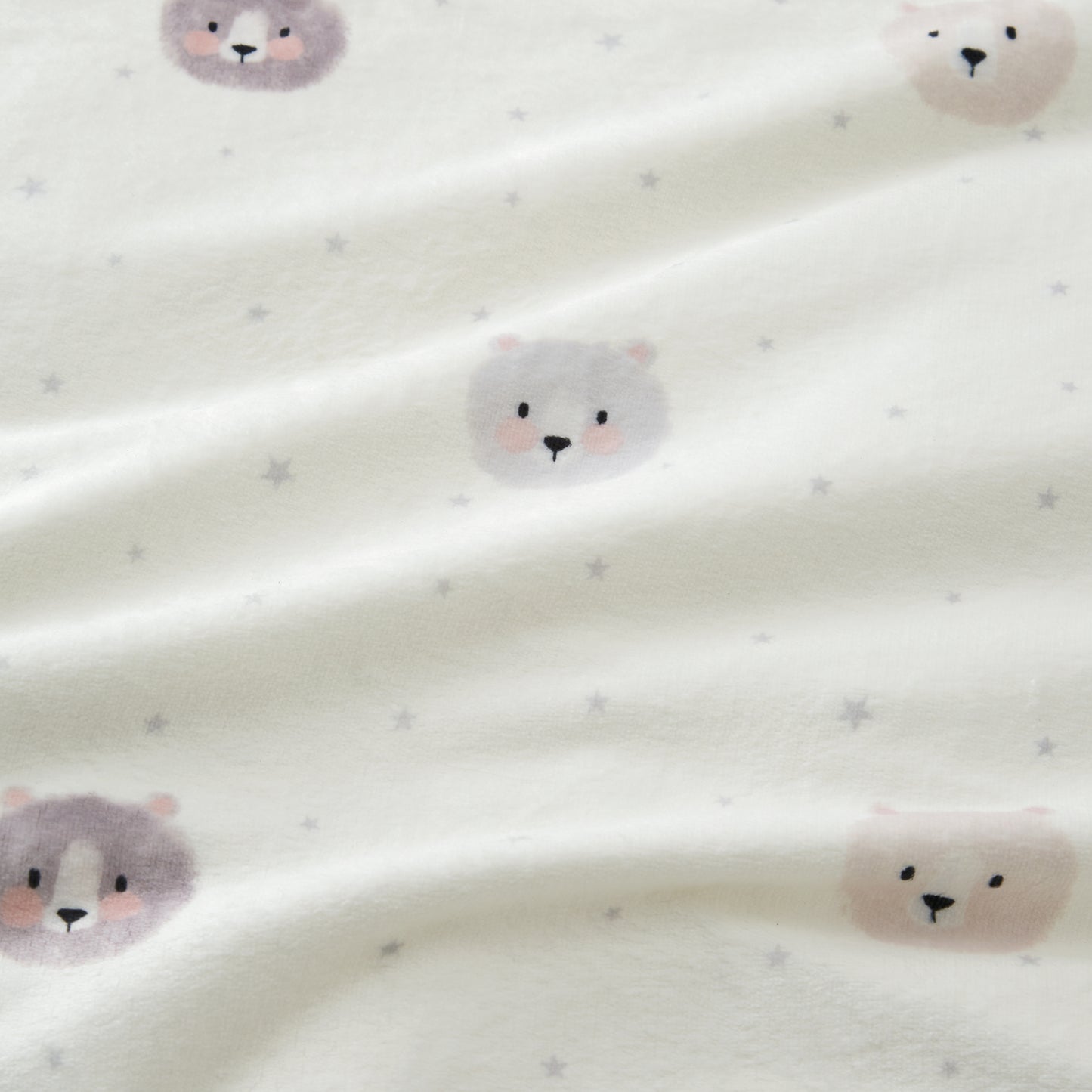 Catherine Lansfield Natural Cosy Bear So Soft Duvet Cover Set