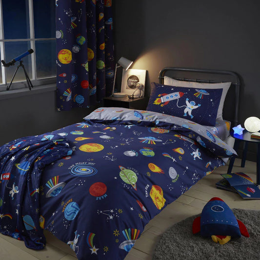 Lost in Space Duvet Cover Set by Catherine Lansfield Kids