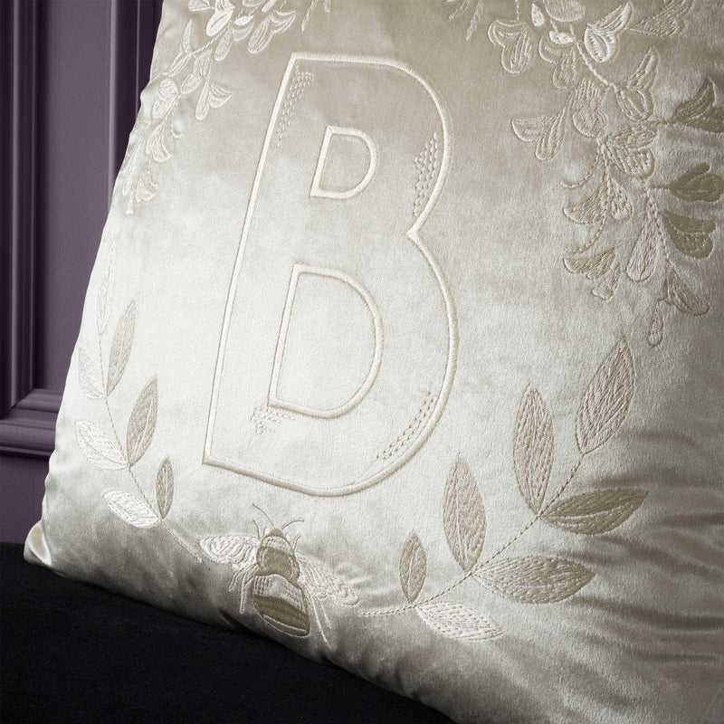 Regency Crown Natural Filled Cushion - Bridgerton By Catherine Lansfield