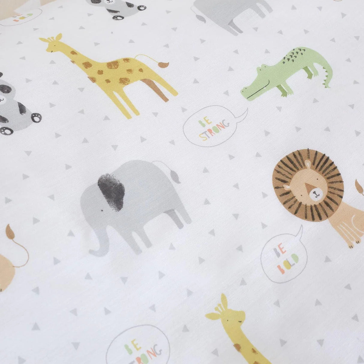 Roarsome Animals Blackout Eyelet Curtains by Catherine Lansfield