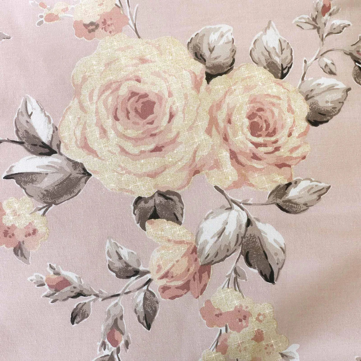 Canterbury Floral Reversible Blush Duvet Cover Set by Catherine Lansfield