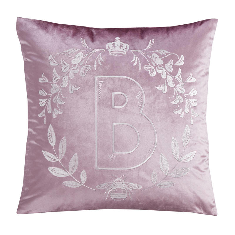 Regency Crown Lilac Filled Cushion - Bridgerton By Catherine Lansfield