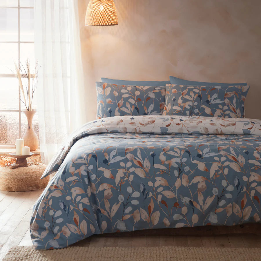 Anya Duvet Cover Set by Drift Home in Blue