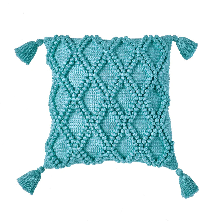 Alda Outdoor Filled Cushion by Drift Home in Duck Egg