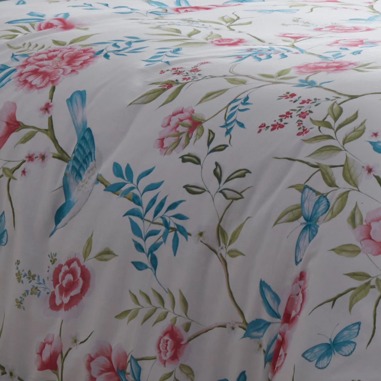 Amelle Duvet Cover Set by Dreams & Drapes Design in Blue