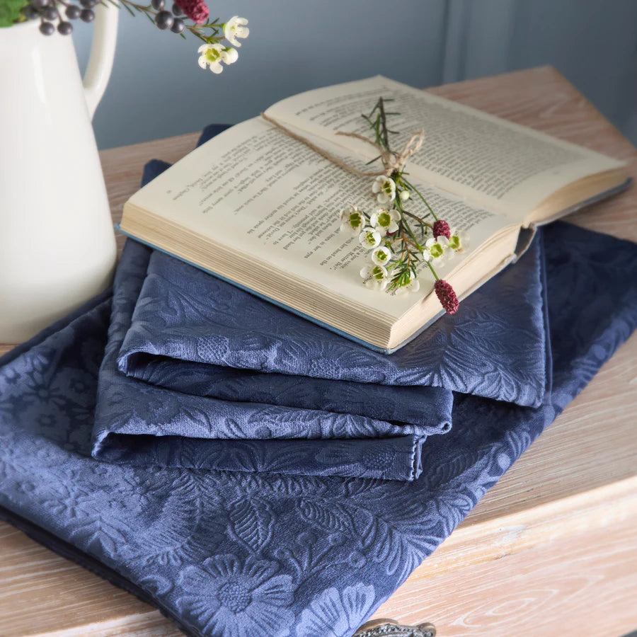 Berkley Duvet Cover Set by Appletree Heritage in Navy