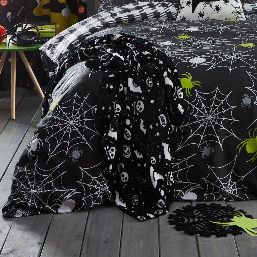 Boo Throw by Bedlam in Black