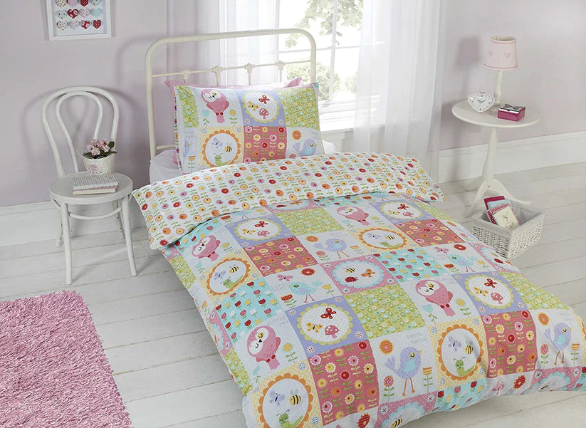 Birdie Patchwork Duvet Set