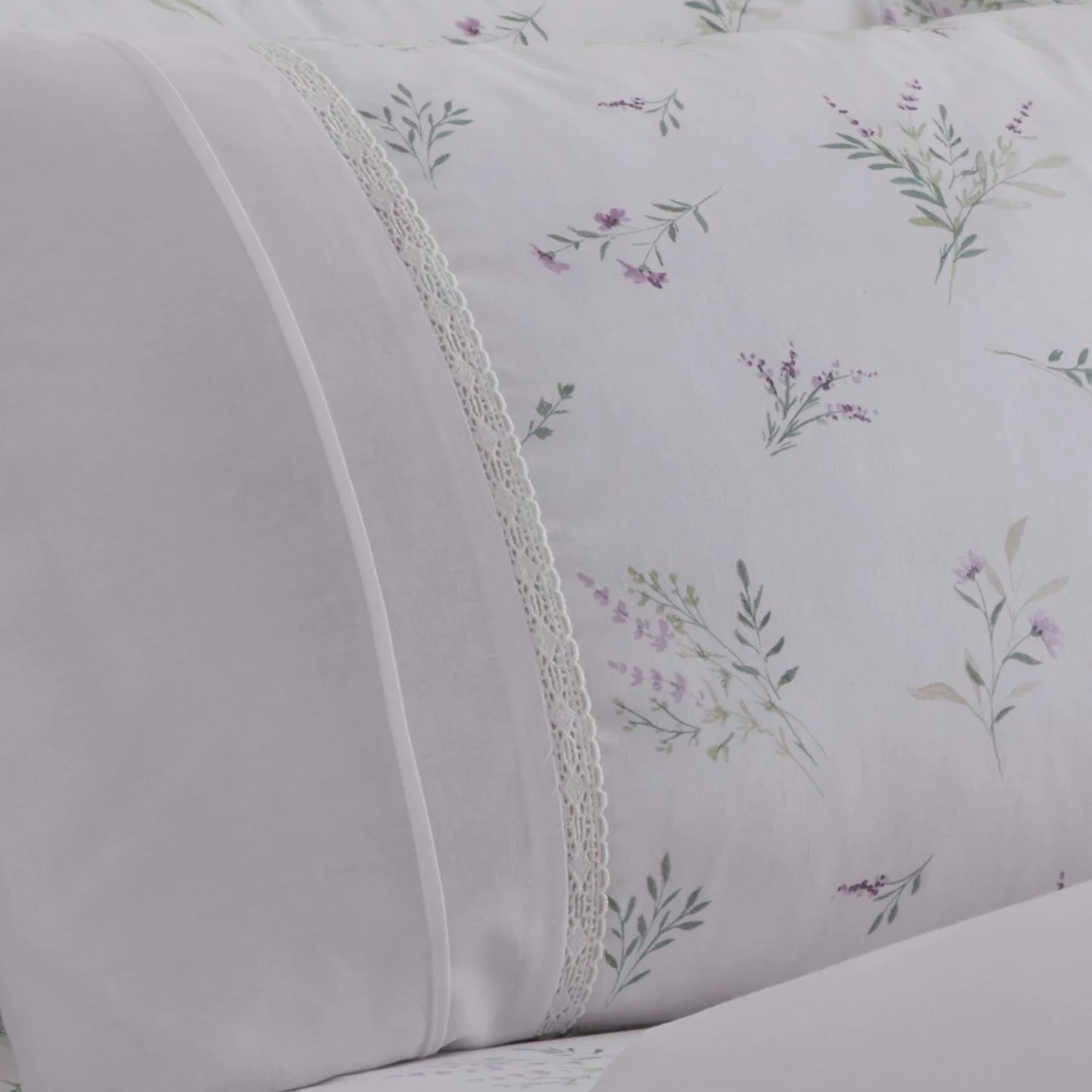 Chloe Duvet Cover Set by Dreams & Drapes Decorative in Lilac