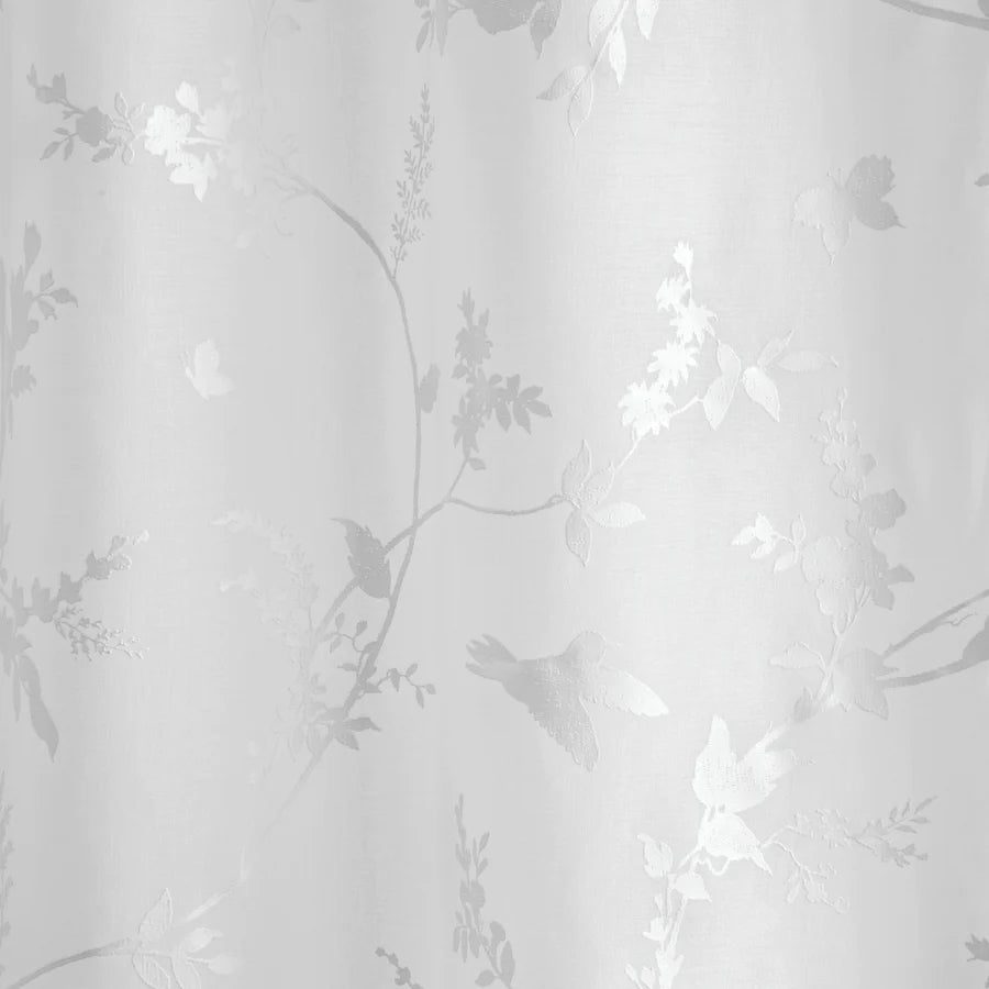 Darnley Voile Panel by Dreams & Drapes Curtains in White