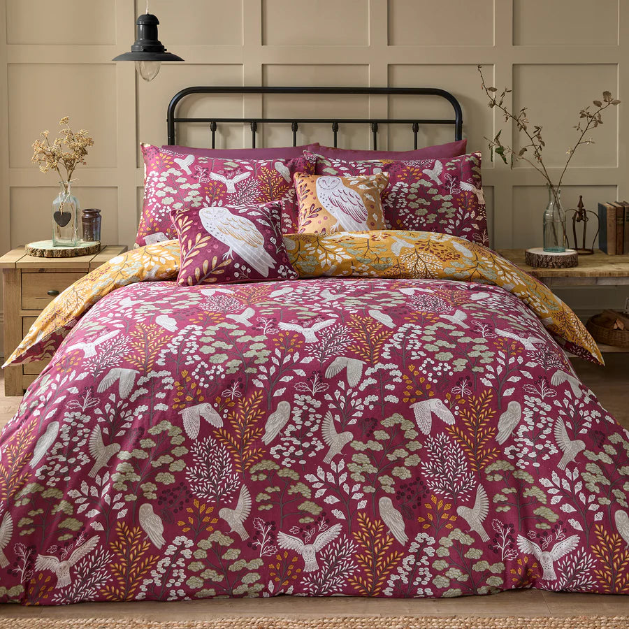 Enchanted Duvet Cover Set by Dreams & Drapes Lodge in Gold