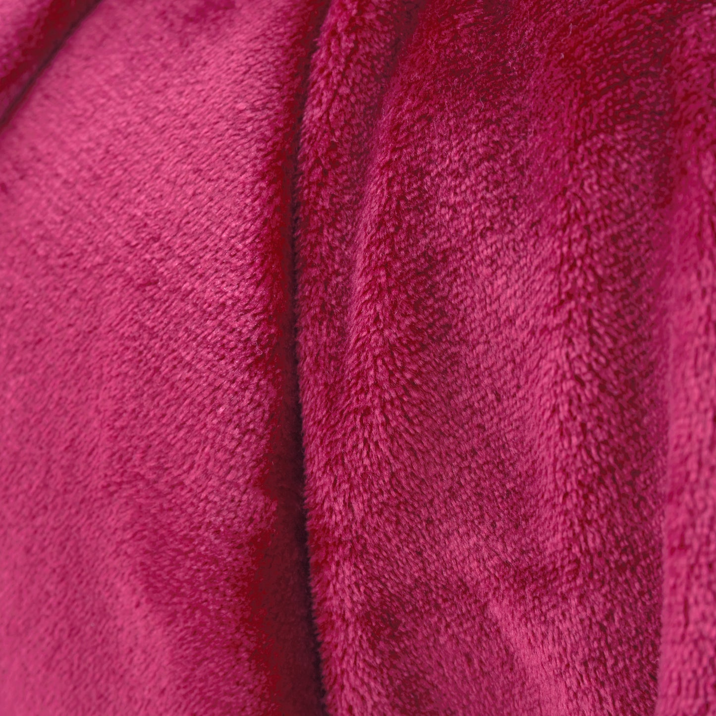 Velvet Touch Raschel Blanket Throw in Hot Pink by Catherine Lansfield