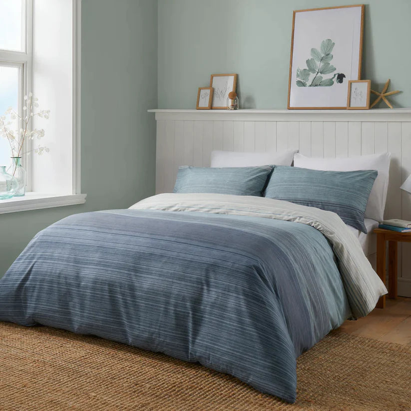 Blue Fairhaven Duvet Cover Set by Fusion