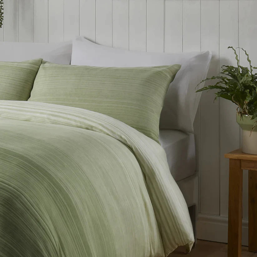 Green Fairhaven Duvet Cover Set by Fusion