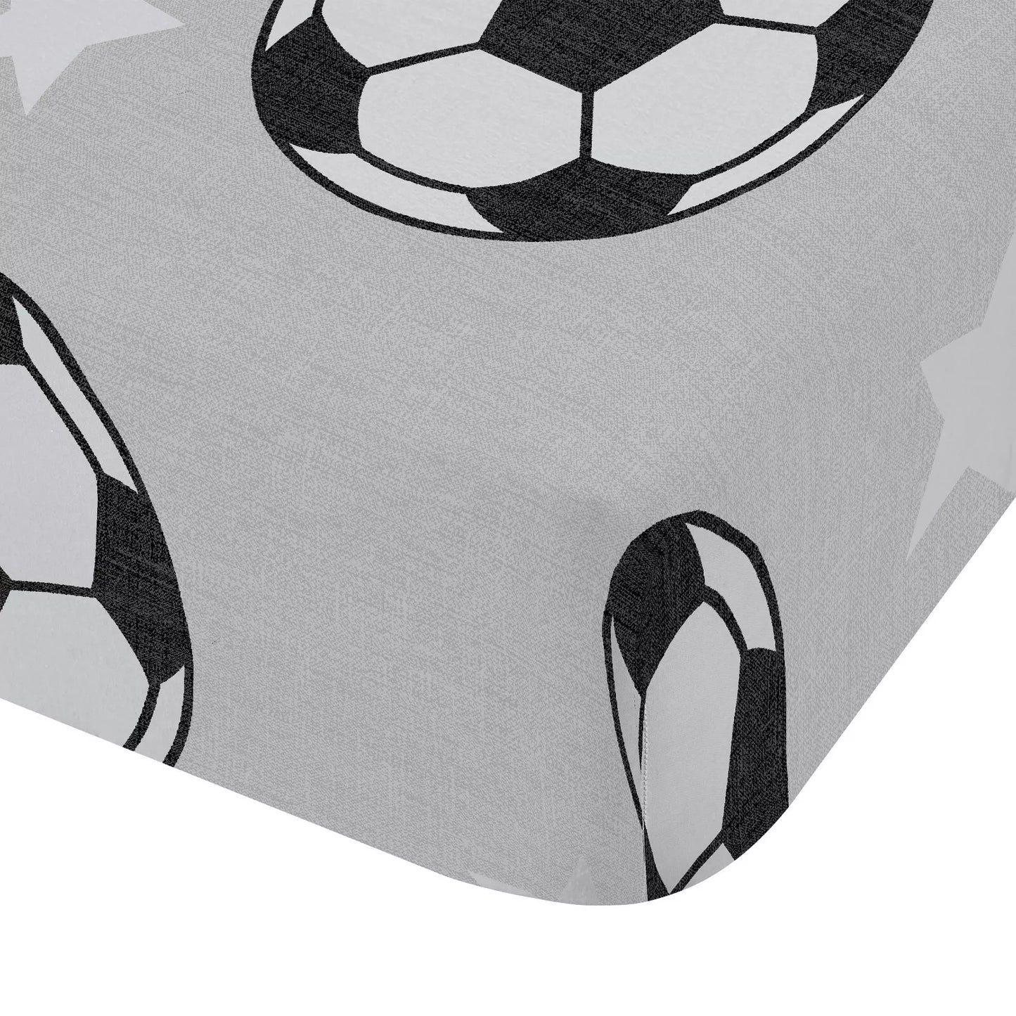 Brushed Football Stars Fitted Sheet by Catherine Lansfield Kids