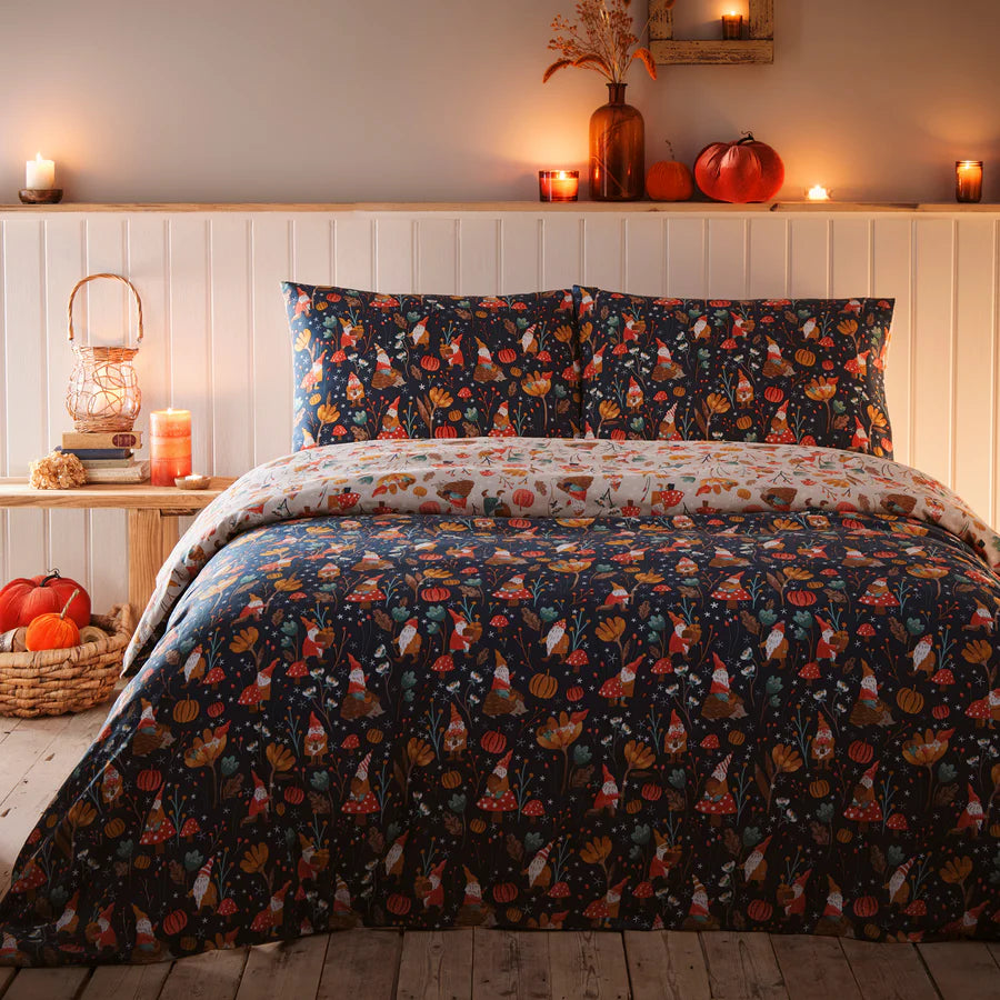 Gonks and Friends Duvet Cover Set by Fusion in Natural